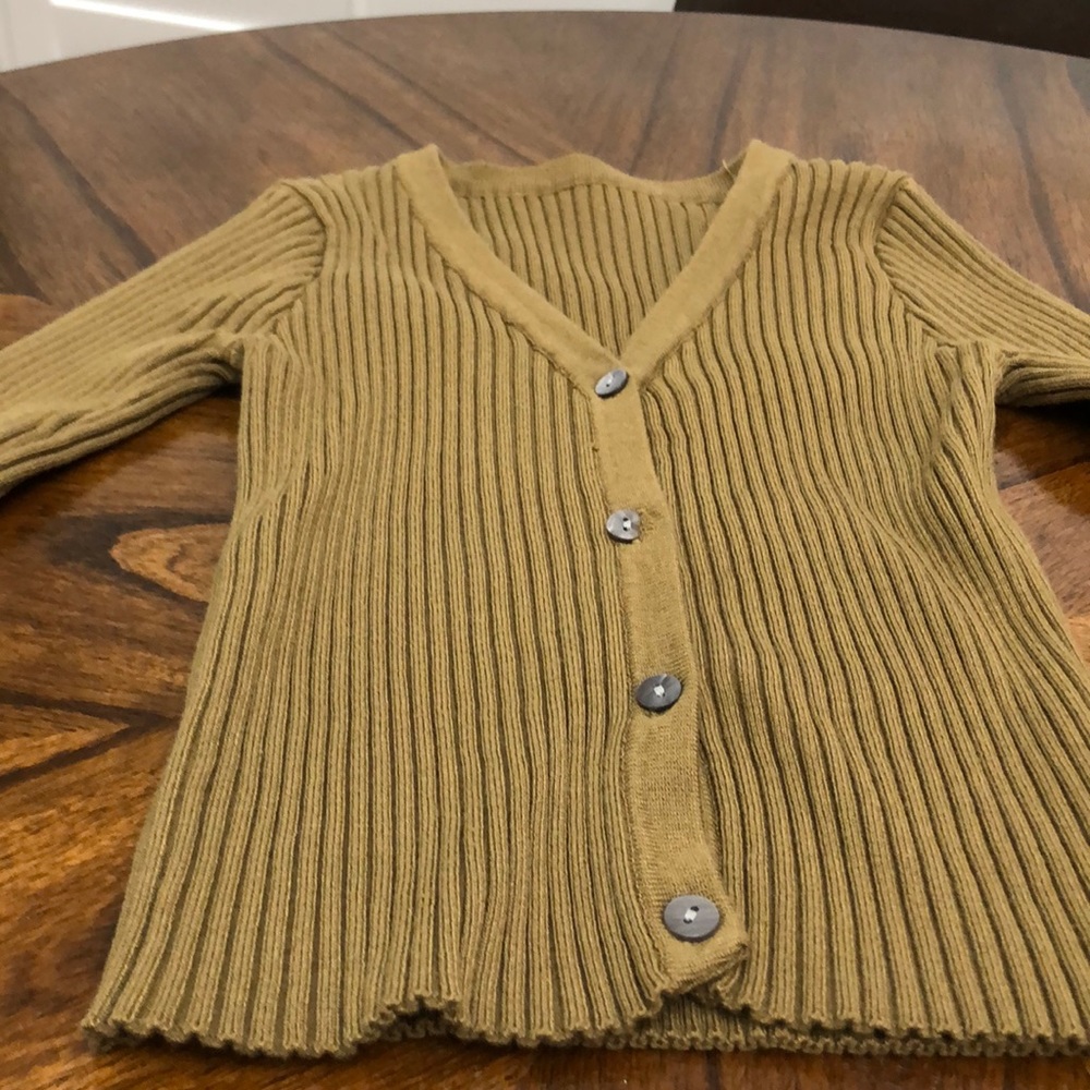 ZELE Cropped Cardigan